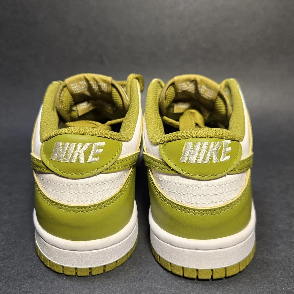 Nike Dunk Low (GS) Size 4Y / 5.5 Womens White/Pacific Moss Brand New FB9109-108